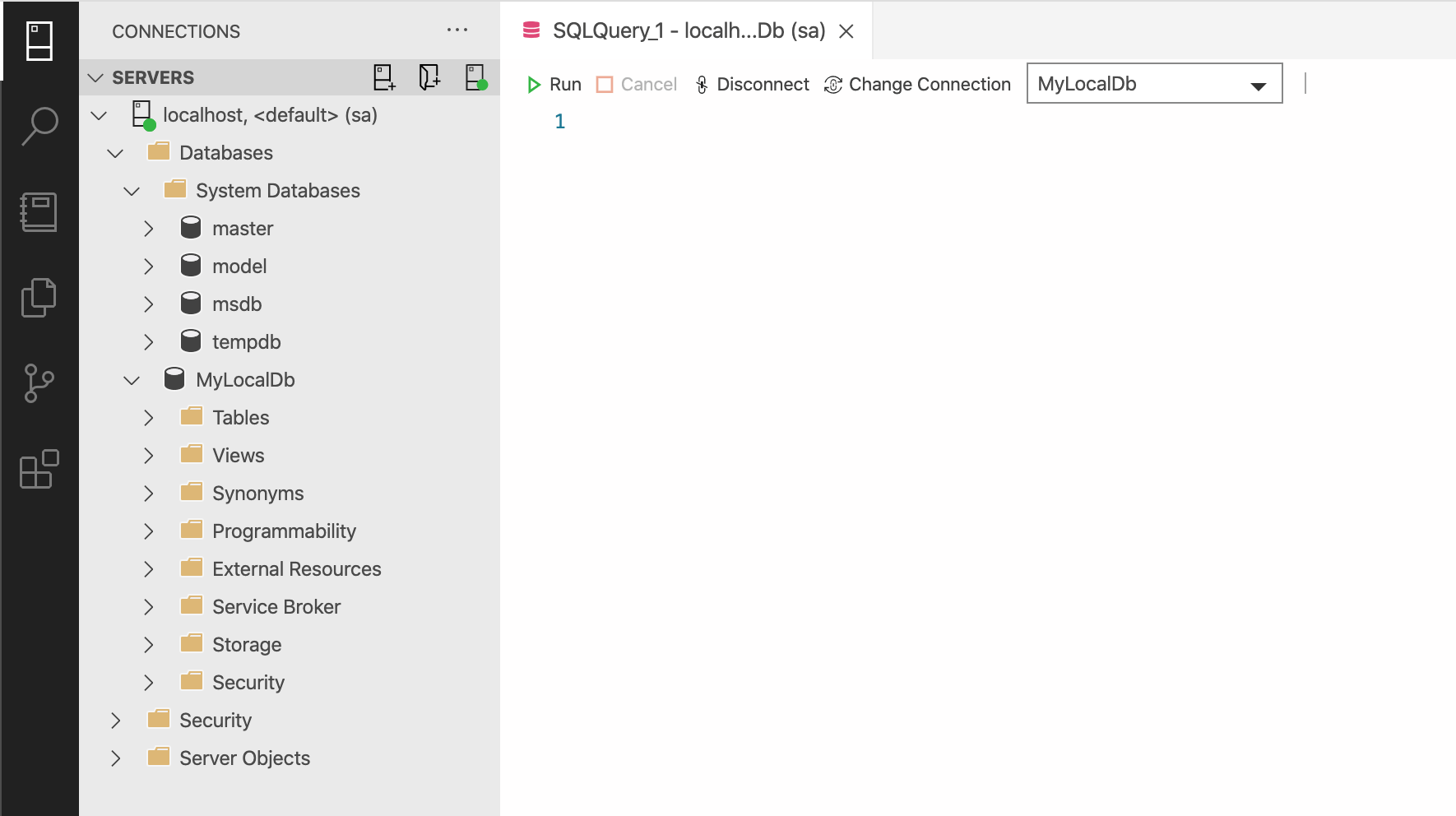 run sql server on mac