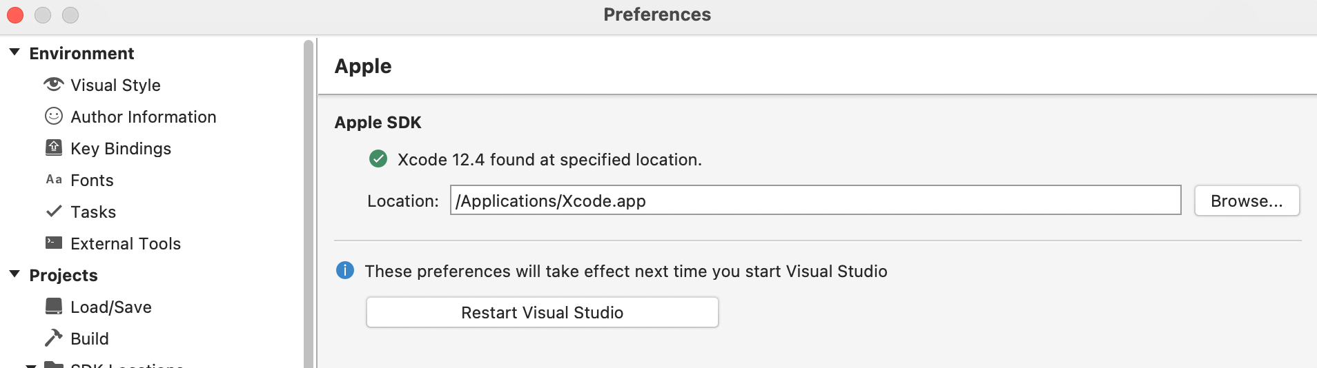 installing prism visual studio for mac